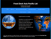 Tablet Screenshot of frontdesk-asia-pacific.com